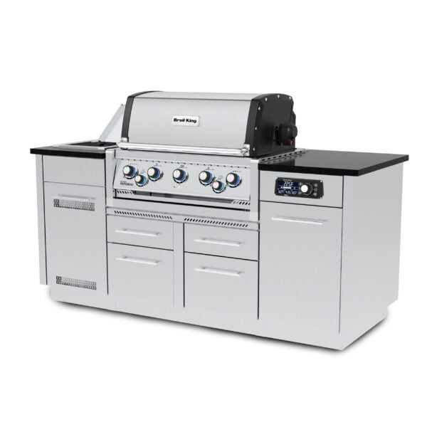Broil King Imperial QS 590i 5-Burner Gas Grill Island - 69888*