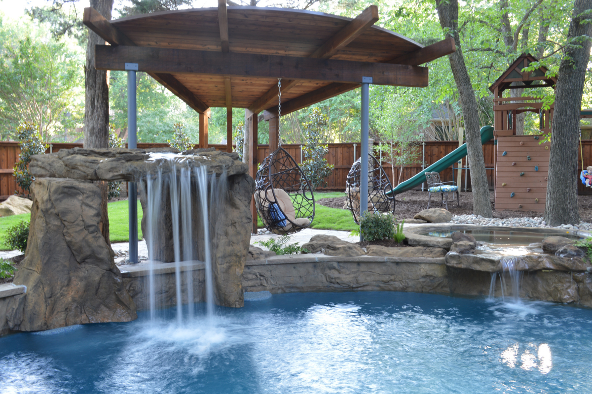 Natural Spas Infinity In Ground Hot Tub and Spa
