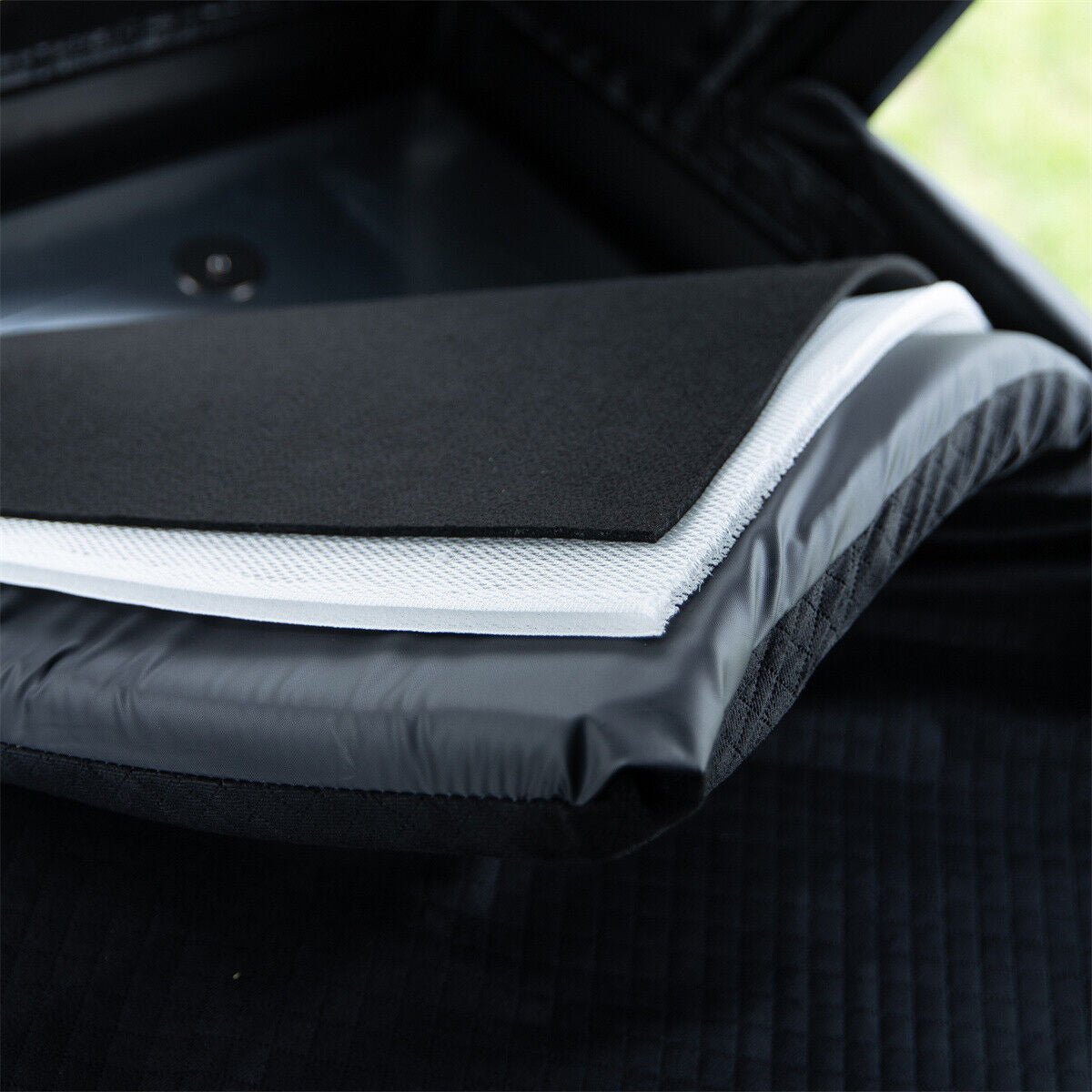 Large 2-3 Person Outdoor Waterproof Car SUV Rooftop Camping Hiking Tent, 83" (92751867)