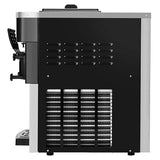 Large 20-28L/H 3 Flavor Stainless Steel Commercial Ice Cream Machine W/ LCD Display, 2200W (93747150)