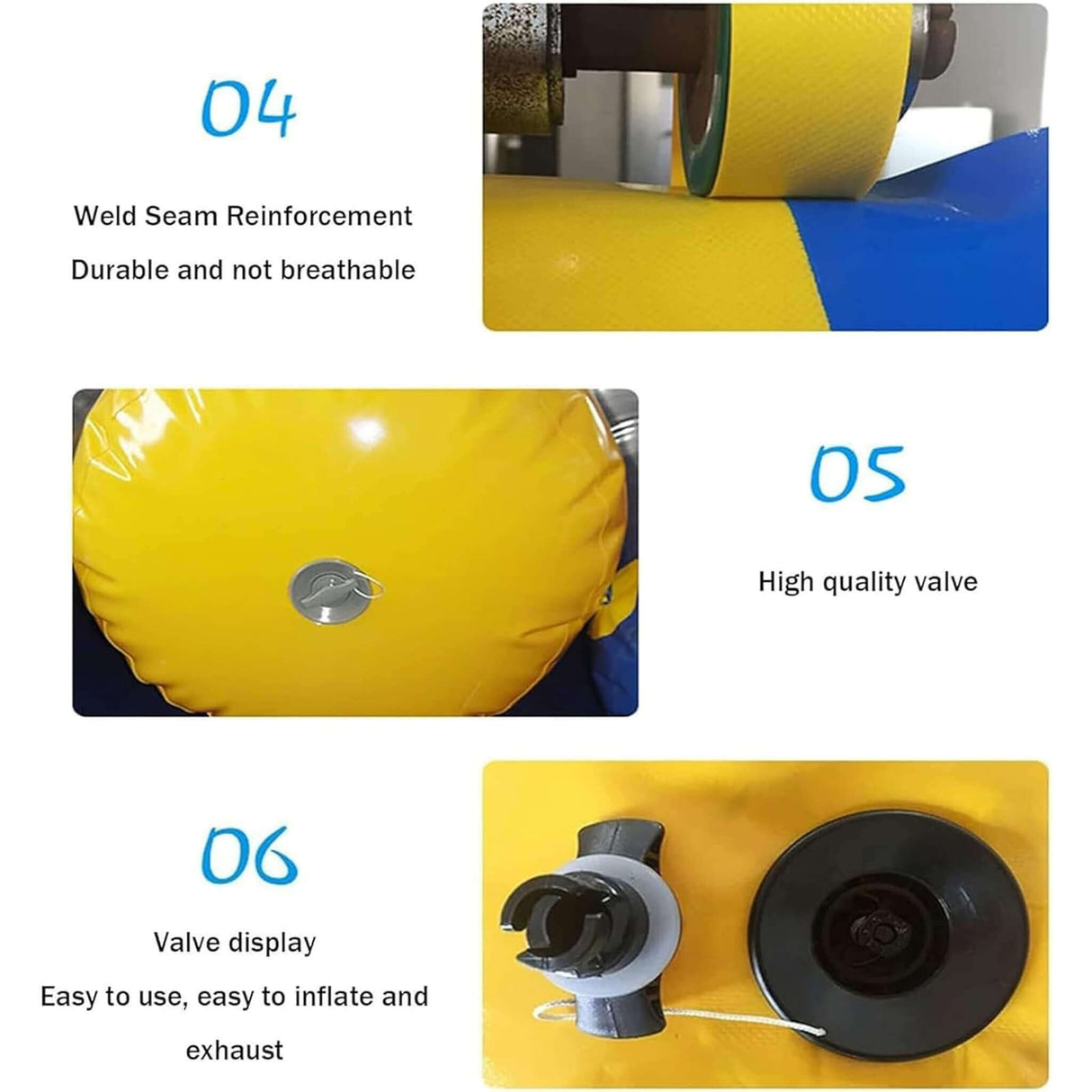 Large Heavy Duty Inflatable Water Climbing Jumping Platform With Air Pump (SAK43782)