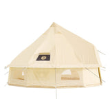 Large Outdoor Glamping Yurt Teepee Canvas Camping Bell Tent W/ Stove Jack, 20FT