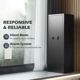 Large Unassembled Heavy Duty Steel Gun Safe For Home Rifles And Pistols With Digital Lock, 55" (97435182)