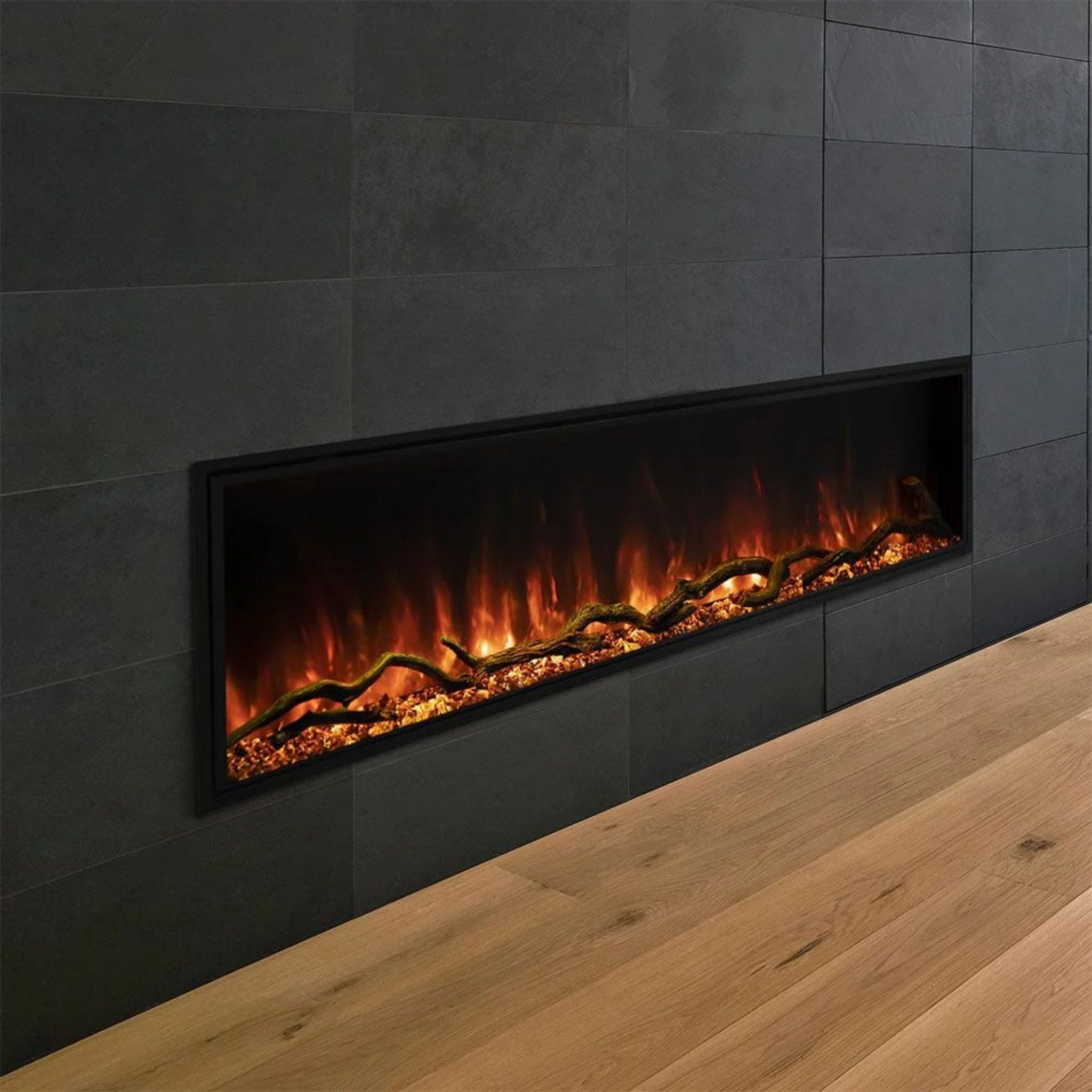 Modern Flames Landscape Pro Slim 68" Built-In Linear Electric Fireplace [LPS-6814]