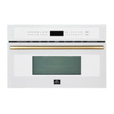 Forno Oliena Espresso 30" Built-In Microwave & Convection Oven Combo – 1.6 cu.ft, 1750W Convection, 1000W Microwave, Sensor Cooking