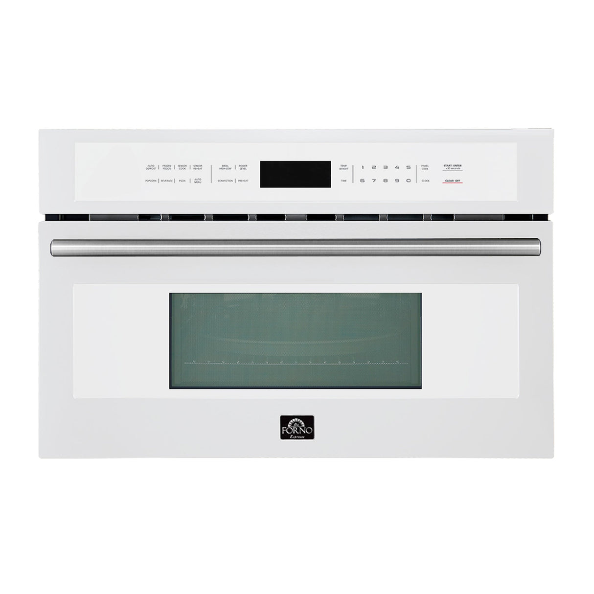 Forno Oliena Espresso 30" Built-In Microwave & Convection Oven Combo – 1.6 cu.ft, 1750W Convection, 1000W Microwave, Sensor Cooking