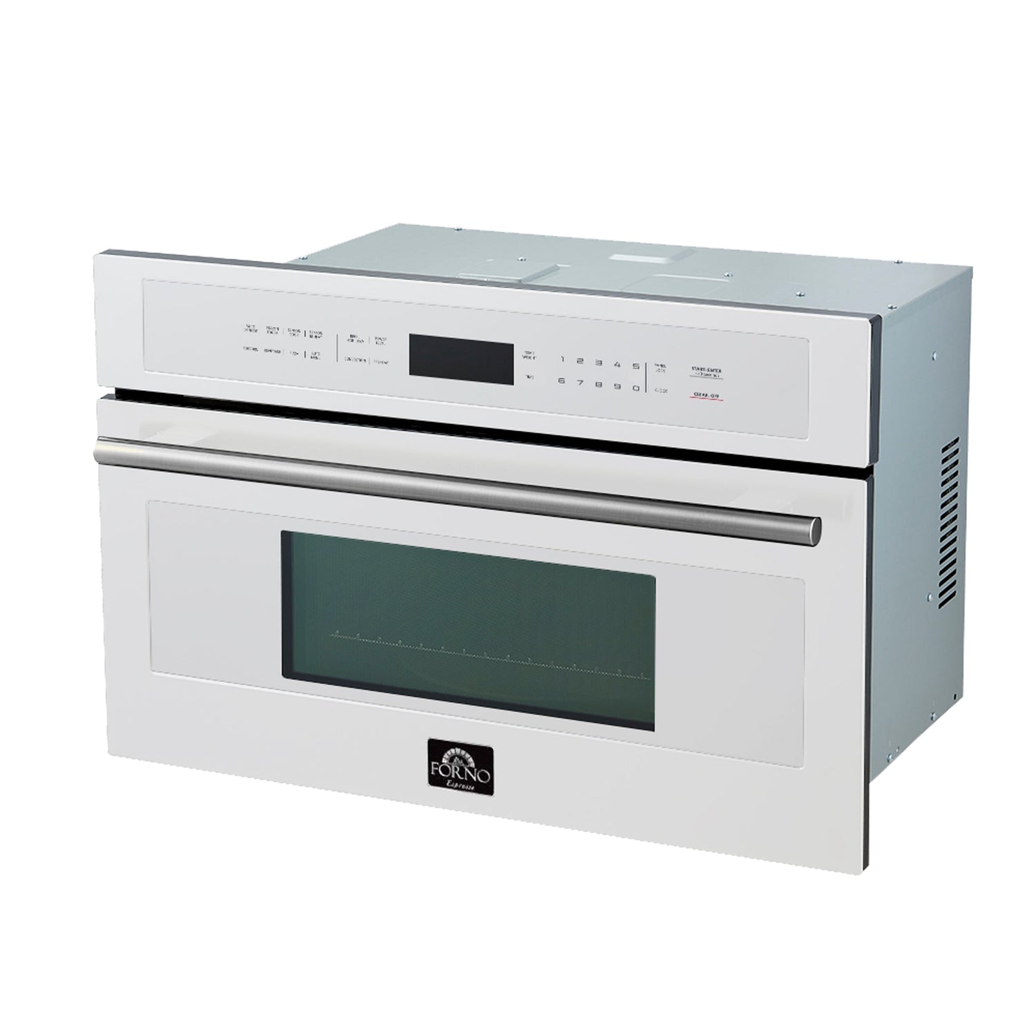 Forno Oliena Espresso 30" Built-In Microwave & Convection Oven Combo – 1.6 cu.ft, 1750W Convection, 1000W Microwave, Sensor Cooking