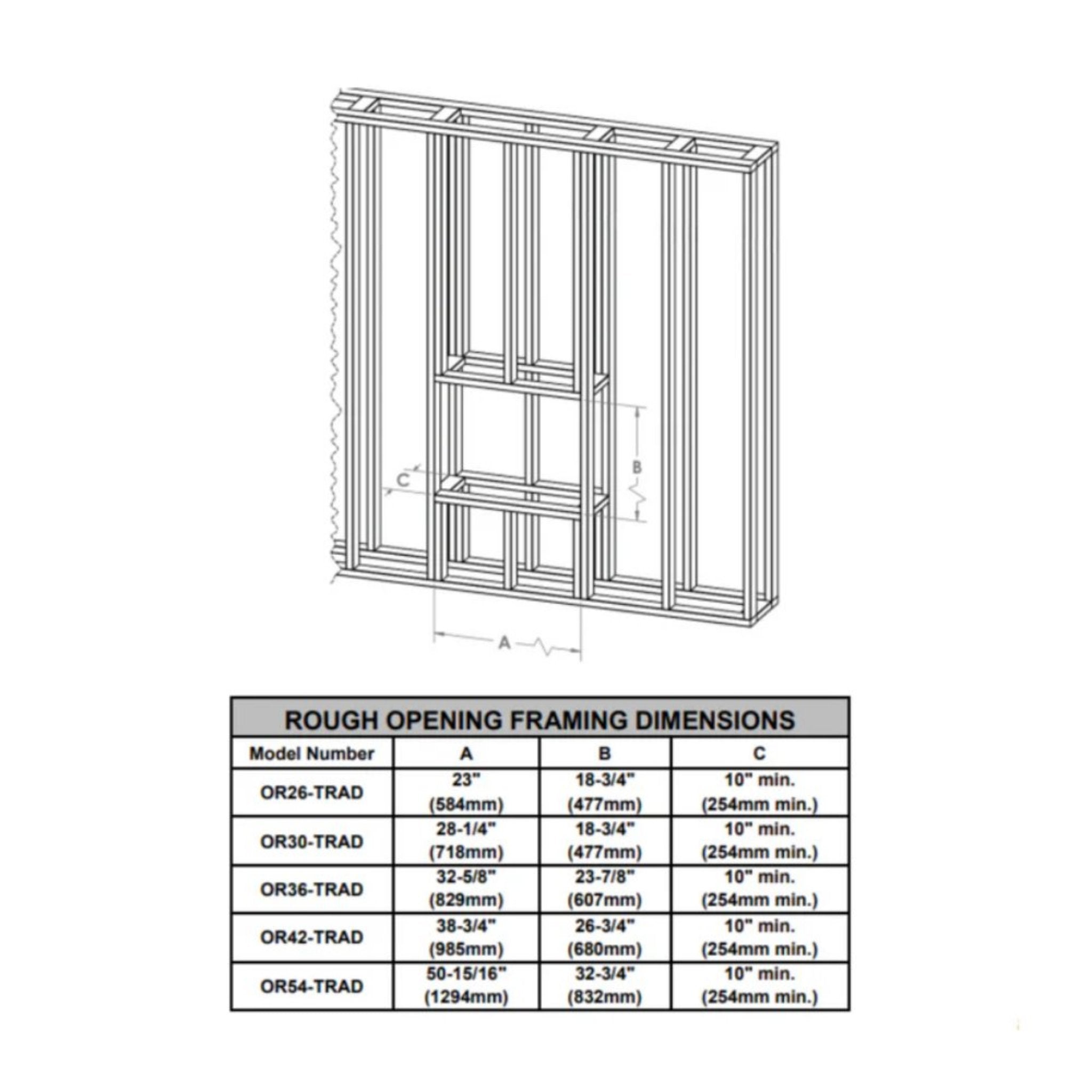 Modern Flames Orion Traditional 36" Heliovision Electric Fireplace [OR36-TRAD]