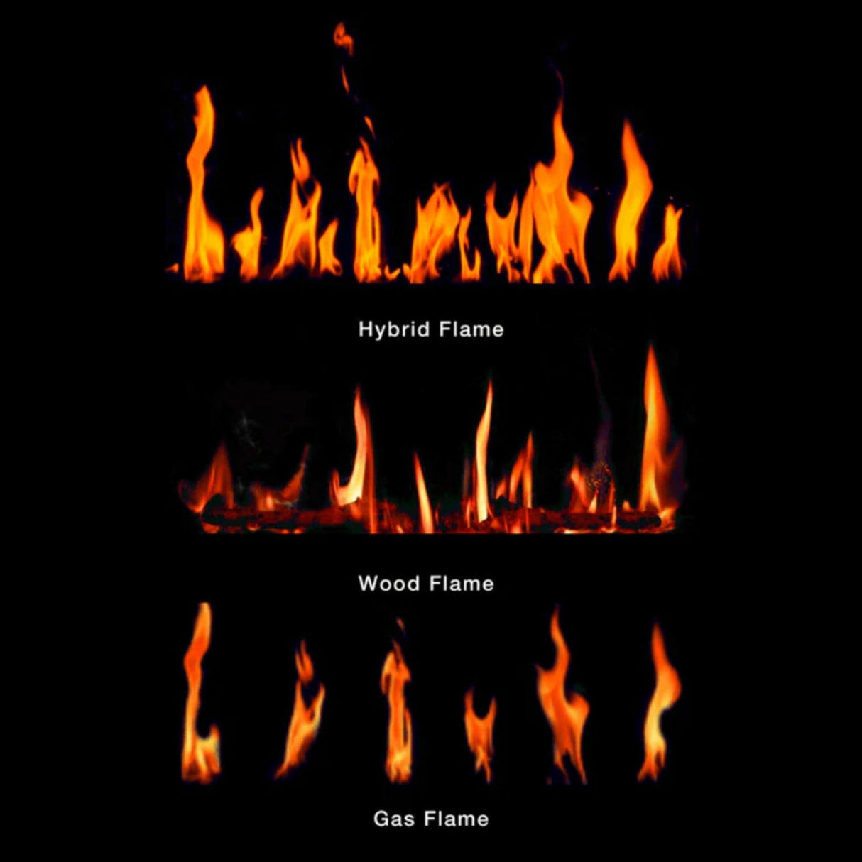 Modern Flames 76" Orion Slim HelioVision Linear Electric Fireplace [OR76-SLIM]