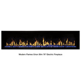 Modern Flames 76" Orion Slim HelioVision Linear Electric Fireplace [OR76-SLIM]
