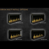 Modern Flames 76" Orion Multi HelioVision Linear Electric Fireplace [OR76-MULTI]