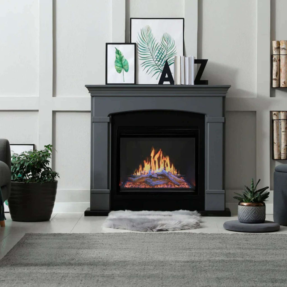Modern Flames 30" Orion Traditional Virtual Electric Fireplace [OR30-TRAD]