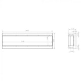 Modern Flames 42" Redstone Traditional Electric Fireplace [RS-4229]