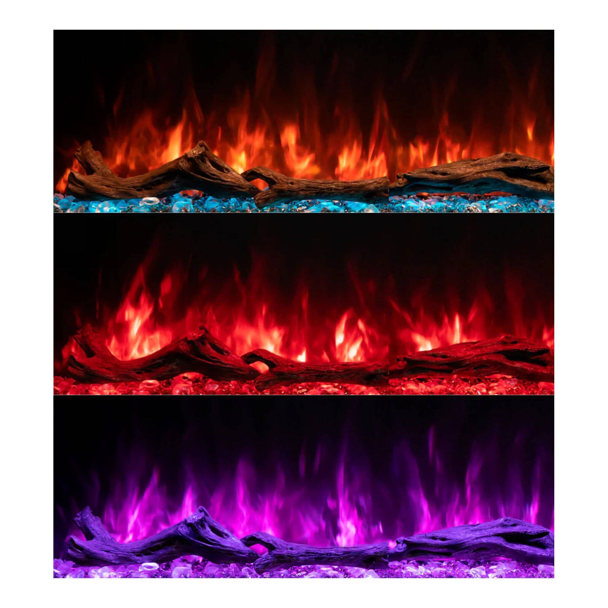 Modern Flames Landscape Pro Multi 68" Linear Multi-Sided Electric Fireplace [LPM-6816]