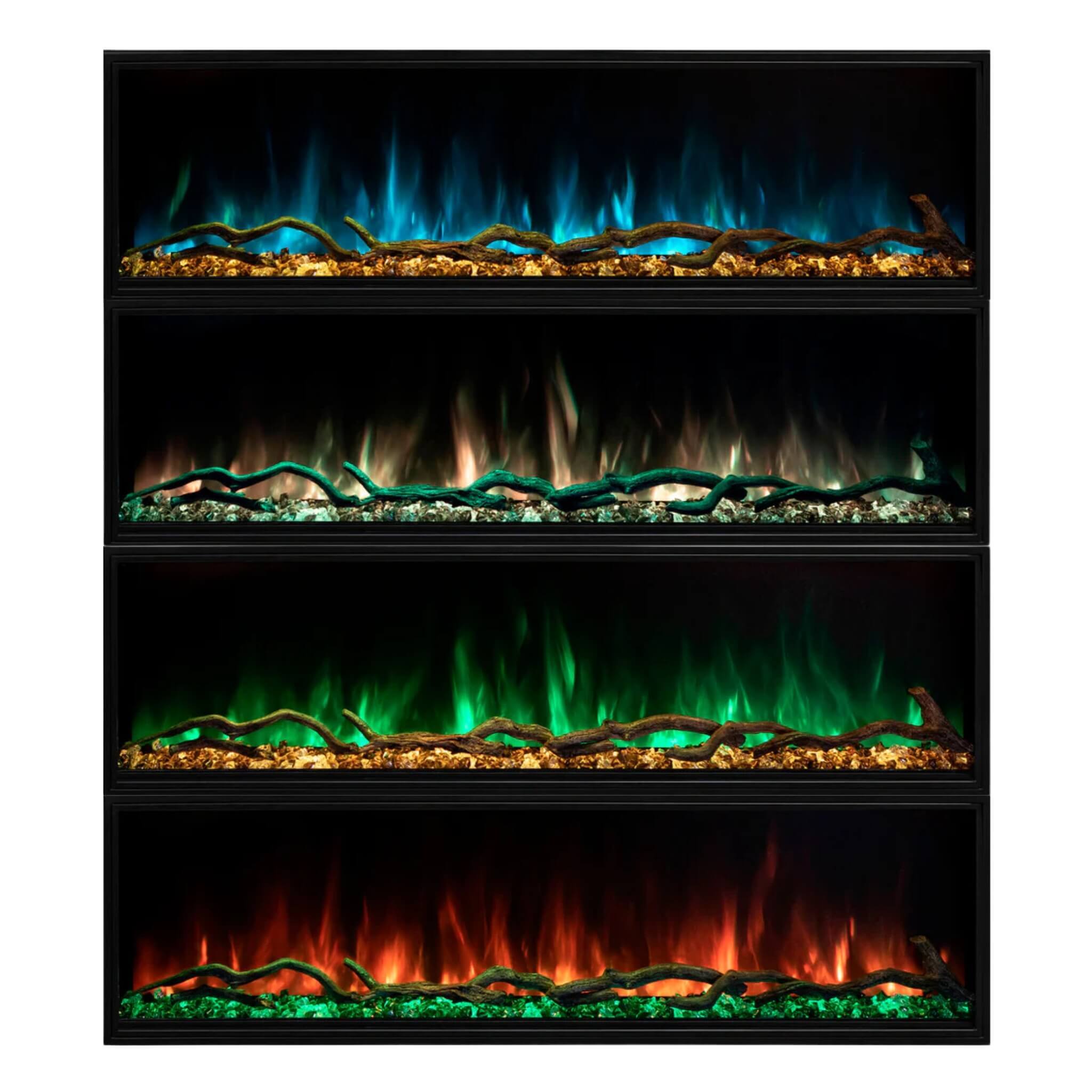 Modern Flames Landscape Pro Slim 68" Built-In Electric Fireplace [LPS-6814V2]