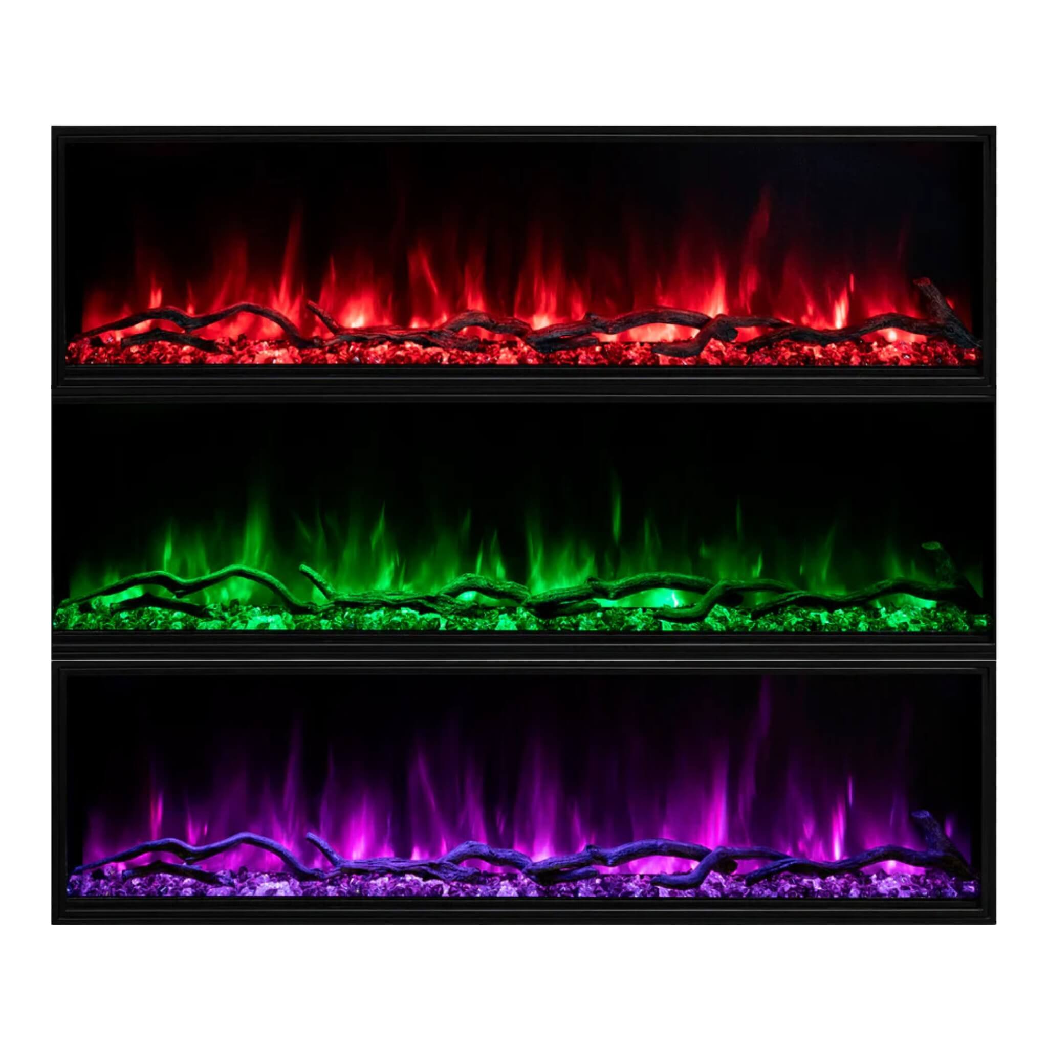 Modern Flames Landscape Pro Slim 68" Built-In Electric Fireplace [LPS-6814V2]