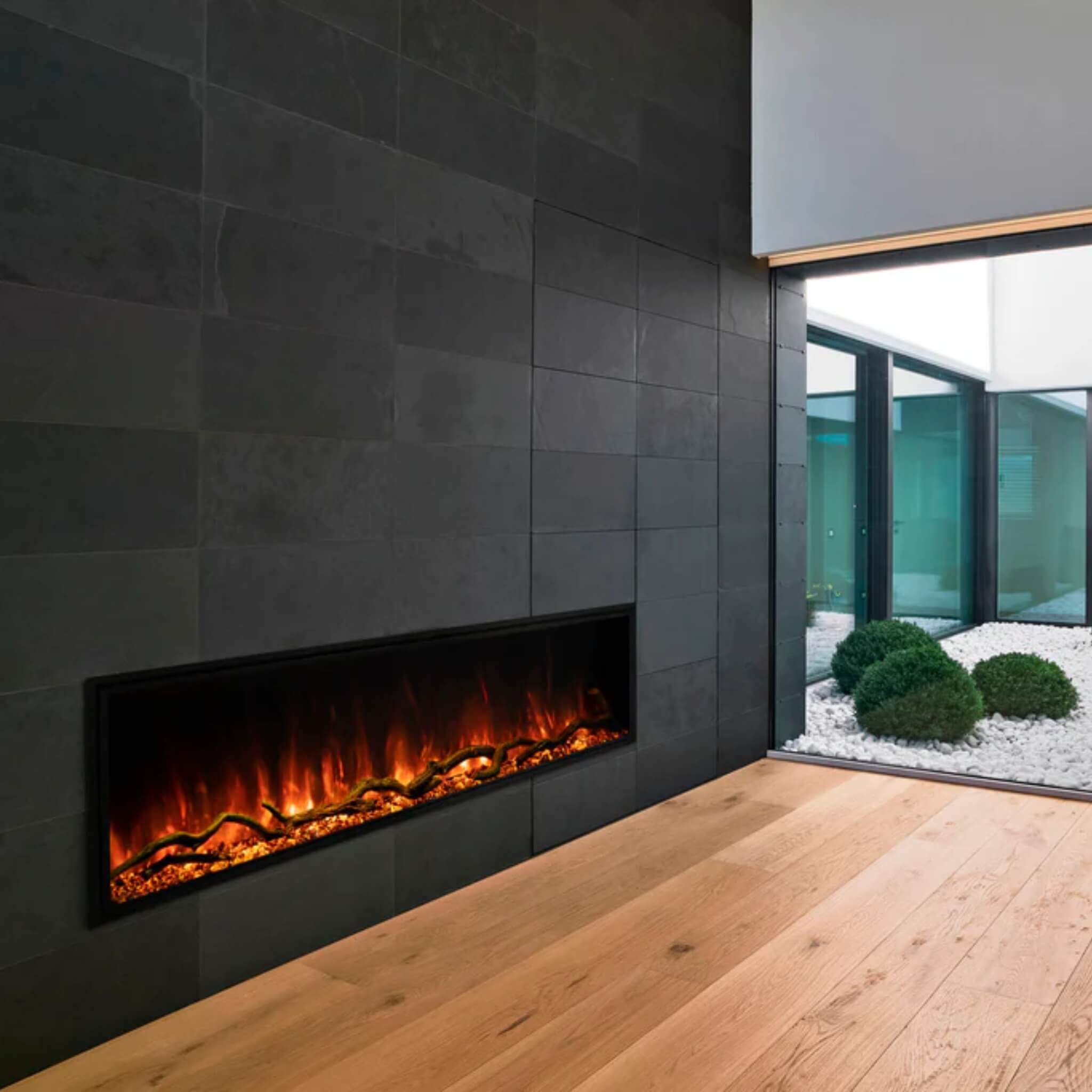 Modern Flames Landscape Pro Slim 68" Built-In Linear Electric Fireplace [LPS-6814]