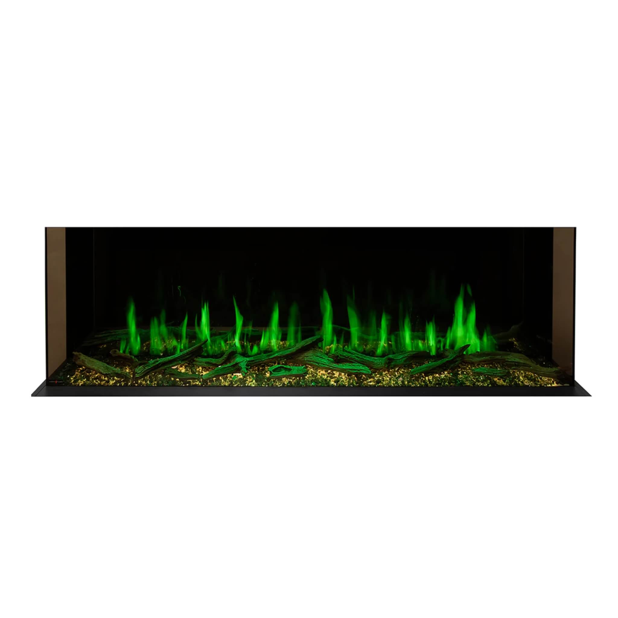 Modern Flames Orion Multi 100" Heliovision Multi-Sided Electric Fireplace [OR100-MULTI]