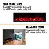 Modern Flames 56" Landscape Pro Slim Linear Electric Fireplace [LPS-5614]