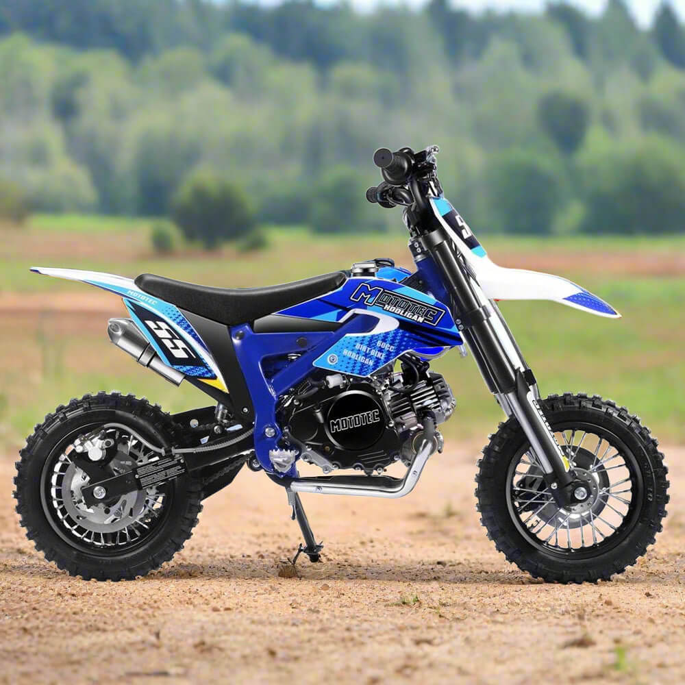 MotoTec Hooligan 60cc 4-Stroke Gas Dirt Bike