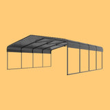 [20x20FT] MPT Extra Large Premium Heavy Duty Outdoor Metal Carport Shelter