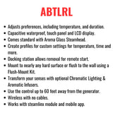 Mr.Steam MS-E Series Steam Home Shower Stainless Steel Generator With LED Display (SAK92310)