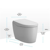 [MS8551CUMFG#01] TOTO Neorest AS 1.0 GPF Dual Flush One Piece Elongated Toilet With Integrated Smart Bidet Seat (SAK10368)