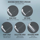 [MS922CUMFG#01] TOTO Washlet G450 With 1.0 GPF  And 0.8 GPF Dual Flush Integrated Smart Toilet (SAK56983)