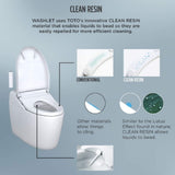 [MS922CUMFG#01] TOTO Washlet G450 With 1.0 GPF  And 0.8 GPF Dual Flush Integrated Smart Toilet (SAK56983)