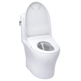 [MW4364726CEMFGN#01] TOTO Aquia IV Cube Washlet S7 With 1.28 GPF And 0.9 Elongated Bidet Toilet (SAK19352)