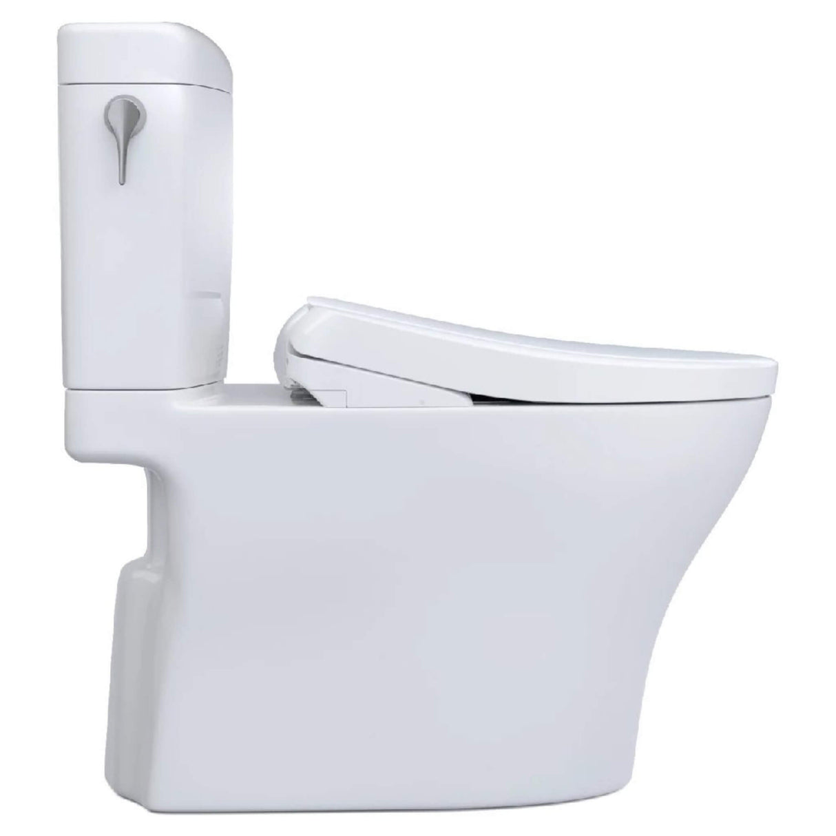 [MW4364726CEMFGN#01] TOTO Aquia IV Cube Washlet S7 With 1.28 GPF And 0.9 Elongated Bidet Toilet (SAK19352)