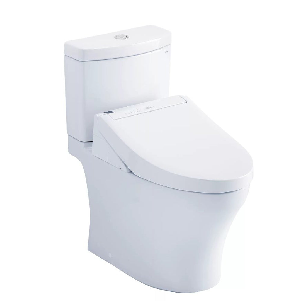 [MW4463084CEMFGN#01] TOTO Aquia IV 1.28 GPF And 0.9 GPF Universal Height Elongated Bidet Seat Toilet (SAK36542)