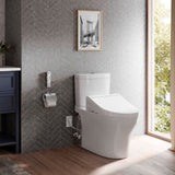 [MW4463084CEMFGN#01] TOTO Aquia IV 1.28 GPF And 0.9 GPF Universal Height Elongated Bidet Seat Toilet (SAK36542)