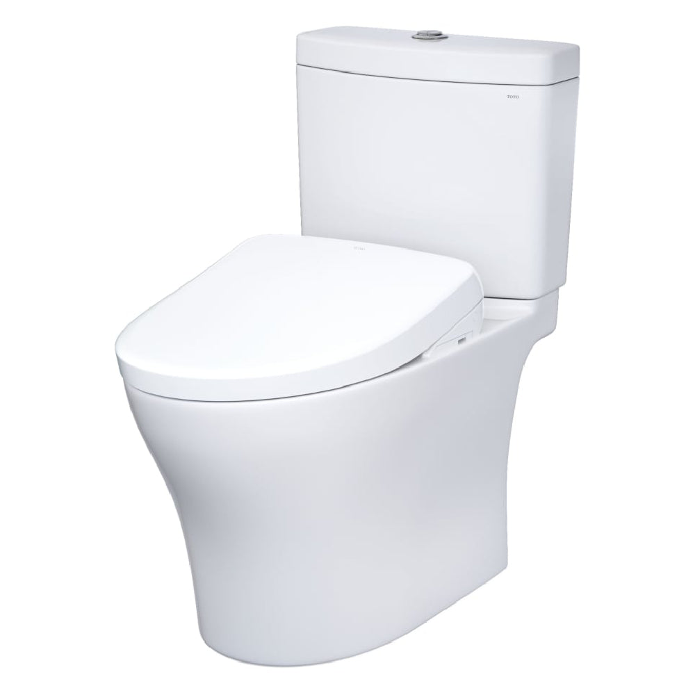 [MW4464736CEMFGN#01] TOTO Aquia IV Dual Flush Elongated Chair Height Toilet With Washlet S7A (SAK98062)
