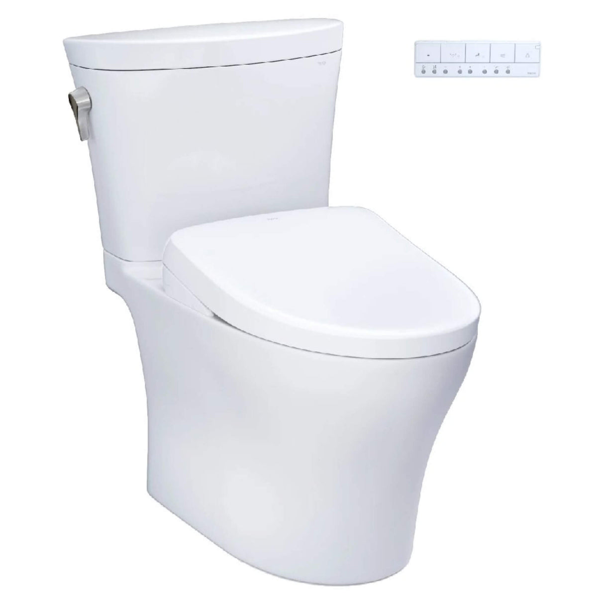 [MW4484726CEMFGN#01] TOTO Aquia IV Arc Dual Flush Universal Height Toilet With Washlet S7  Bidet Seat (SAK17483)