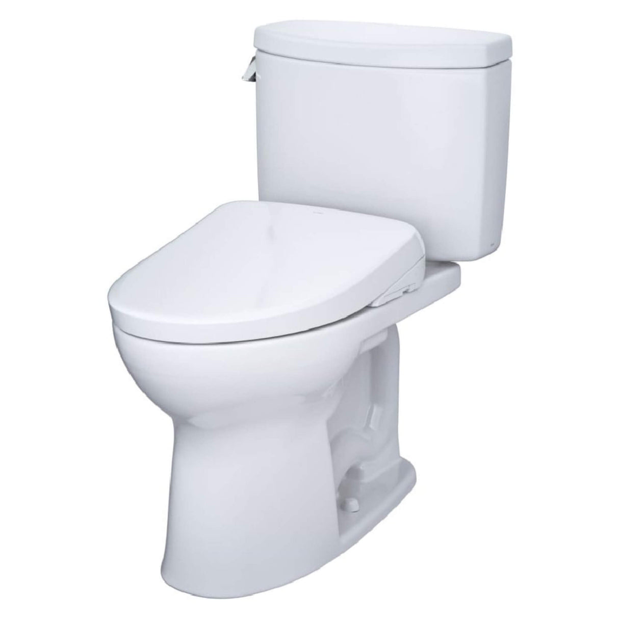[MW4544726CEFG#01] TOTO Drake II 1.28 GPF Elongated Chair Height Toilet With Washlet S7 Bidet Seat (SAK29654)