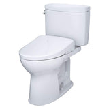 [MW4544726CEFG#01] TOTO Drake II 1.28 GPF Elongated Chair Height Toilet With Washlet S7 Bidet Seat (SAK29654)