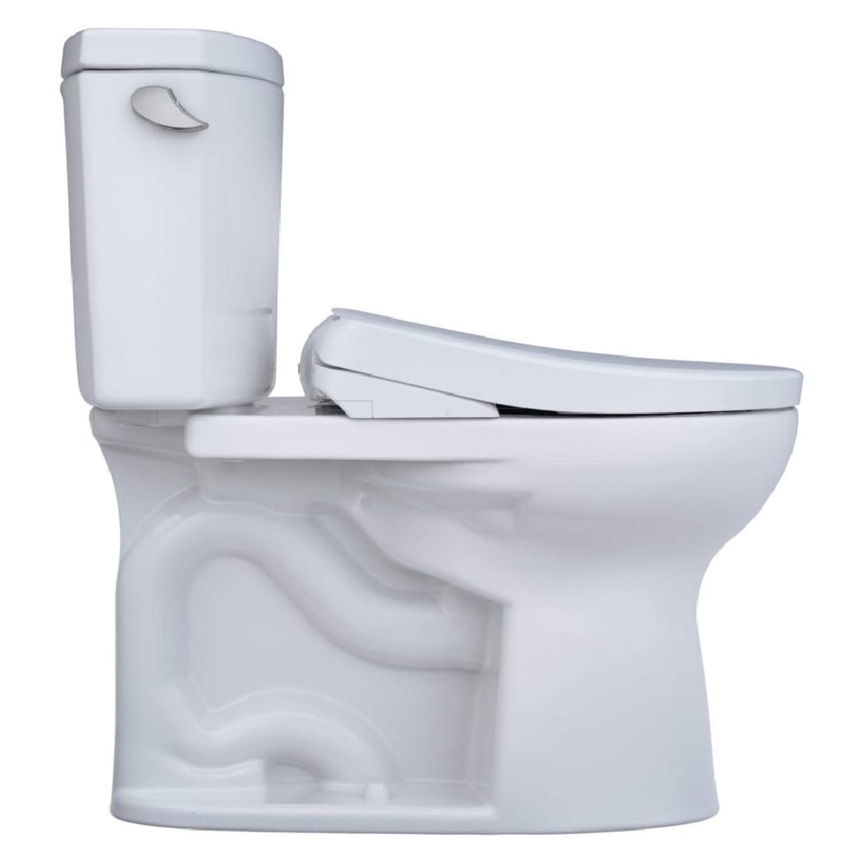 [MW4544726CEFG#01] TOTO Drake II 1.28 GPF Elongated Chair Height Toilet With Washlet S7 Bidet Seat (SAK29654)
