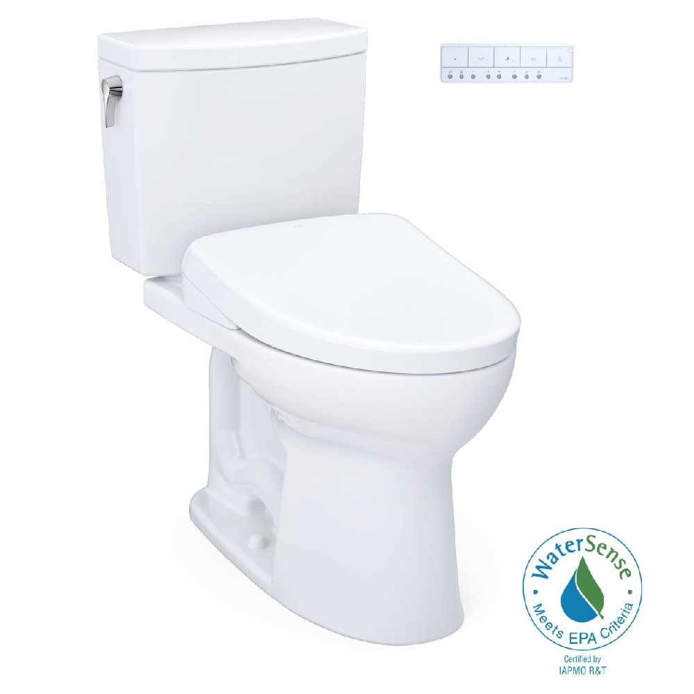 [MW4544736CUFG#01] TOTO Drake II Washlet S7A With 1.0 GPF Elongated Bidet Toilet (SAK27924)