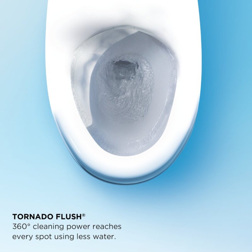 [MW4743084CEFG#01] TOTO Vespin II Washlet C5 SoftClose Heated Bidet Seat With 1.28 GPF Elongated Toilet (SAK16043)