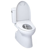 [MW4744726CEFG#01] TOTO Vespin II 1.28 GPF Chair Height Elongated Toilet With Washlet+ S7 Bidet Seat (SAK26135)