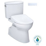 [MW4744726CEFG#01] TOTO Vespin II 1.28 GPF Chair Height Elongated Toilet With Washlet+ S7 Bidet Seat (SAK26135)