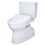 [MW4744736CUFG#01] TOTO Vespin II 1 GPF Elongated Chair Height Toilet With Washlet S7A Auto Open Bidet Seat (SAK56135)