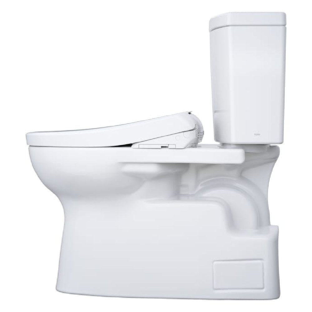 [MW4744736CUFG#01] TOTO Vespin II 1 GPF Elongated Chair Height Toilet With Washlet S7A Auto Open Bidet Seat (SAK56135)