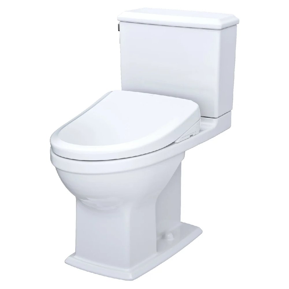 [MW4944734CEMFG#01] TOTO Connelly 1.28 GPF And 0.9 GPF Elongated Toilet With S7A Auto Open Bidet Seat (SAK24169)