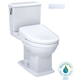 [MW4944734CEMFG#01] TOTO Connelly 1.28 GPF And 0.9 GPF Elongated Toilet With S7A Auto Open Bidet Seat (SAK24169)