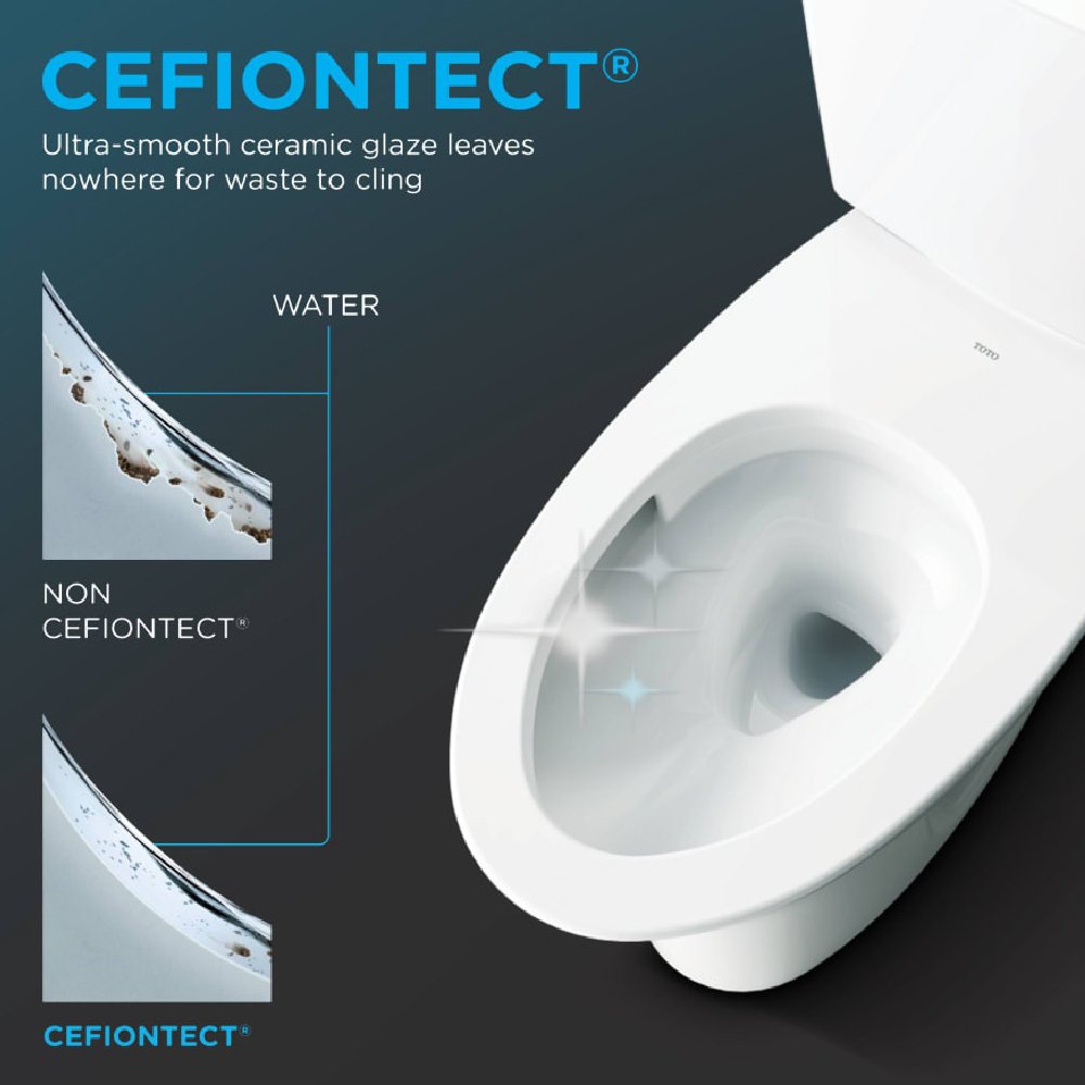 [MW6043074CEFG#01] TOTO Ultramax II 1.28 GPF One Piece Elongated Toilet With Washlet C2 And Left Hand Lever (SAK92562)