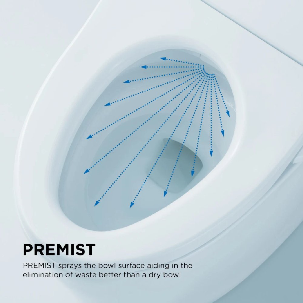 [MW6043084CUFG#01] TOTO Ultramax II 1G Washlet C5 And 1.0 GPF Elongated Toilet With Left Hand Lever (SAK09436)