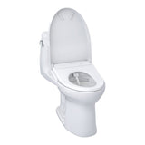 [MW6044726CEFG#01] TOTO Ultramax II 1.28 GPF One Piece Elongated Chair Height With Washlet S7 Bidet Seat Soft Close (SAK15913)