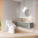 [MW7763074CEG#01] TOTO Drake 1.28 GPF Two Piece Elongated With Left Hand Lever And Washlet C2 Bidet Seat (SAK87823)